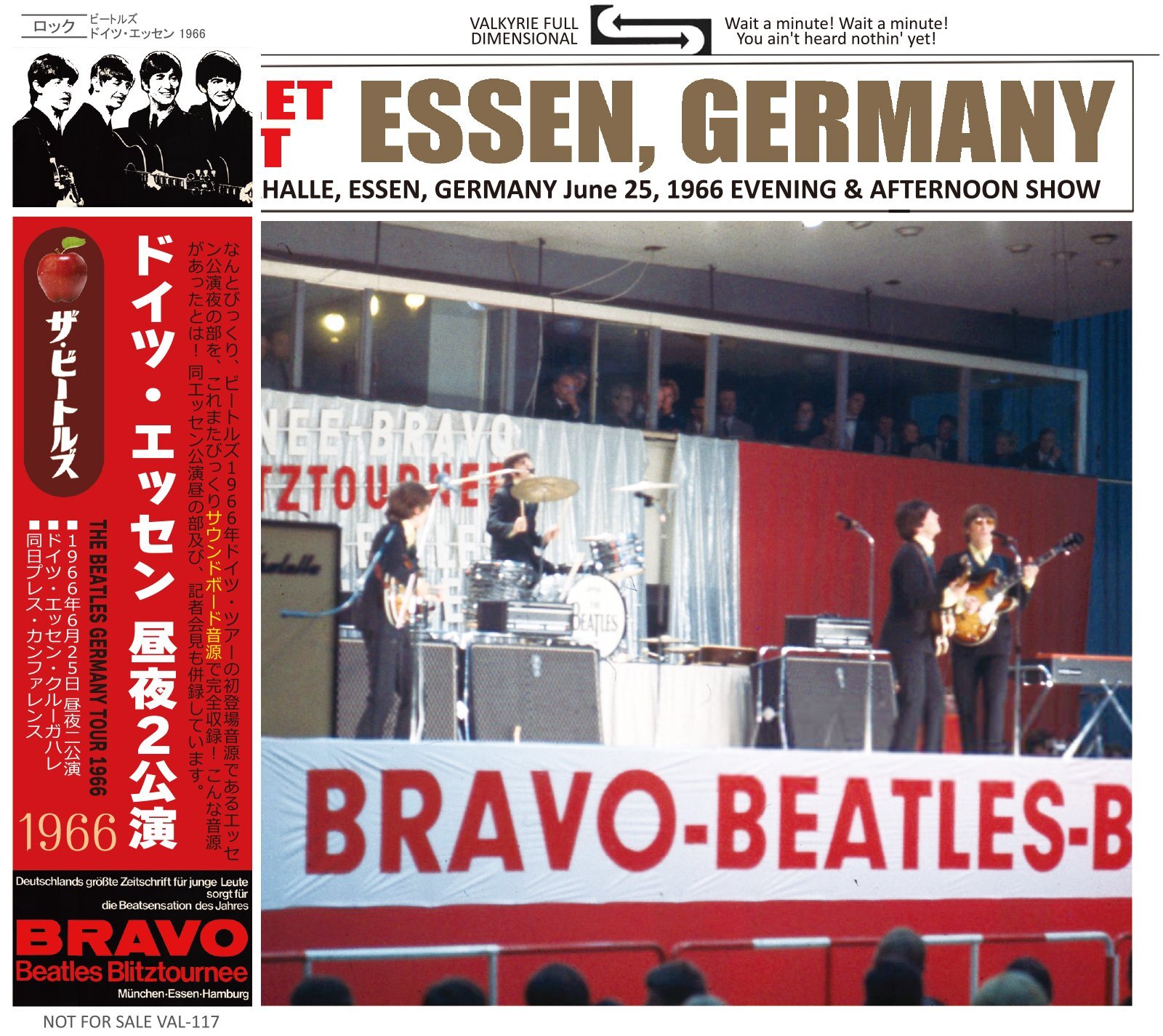 THE BEATLES 1966 MEET AT ESSEN, GERMANY CD - BOARDWALK