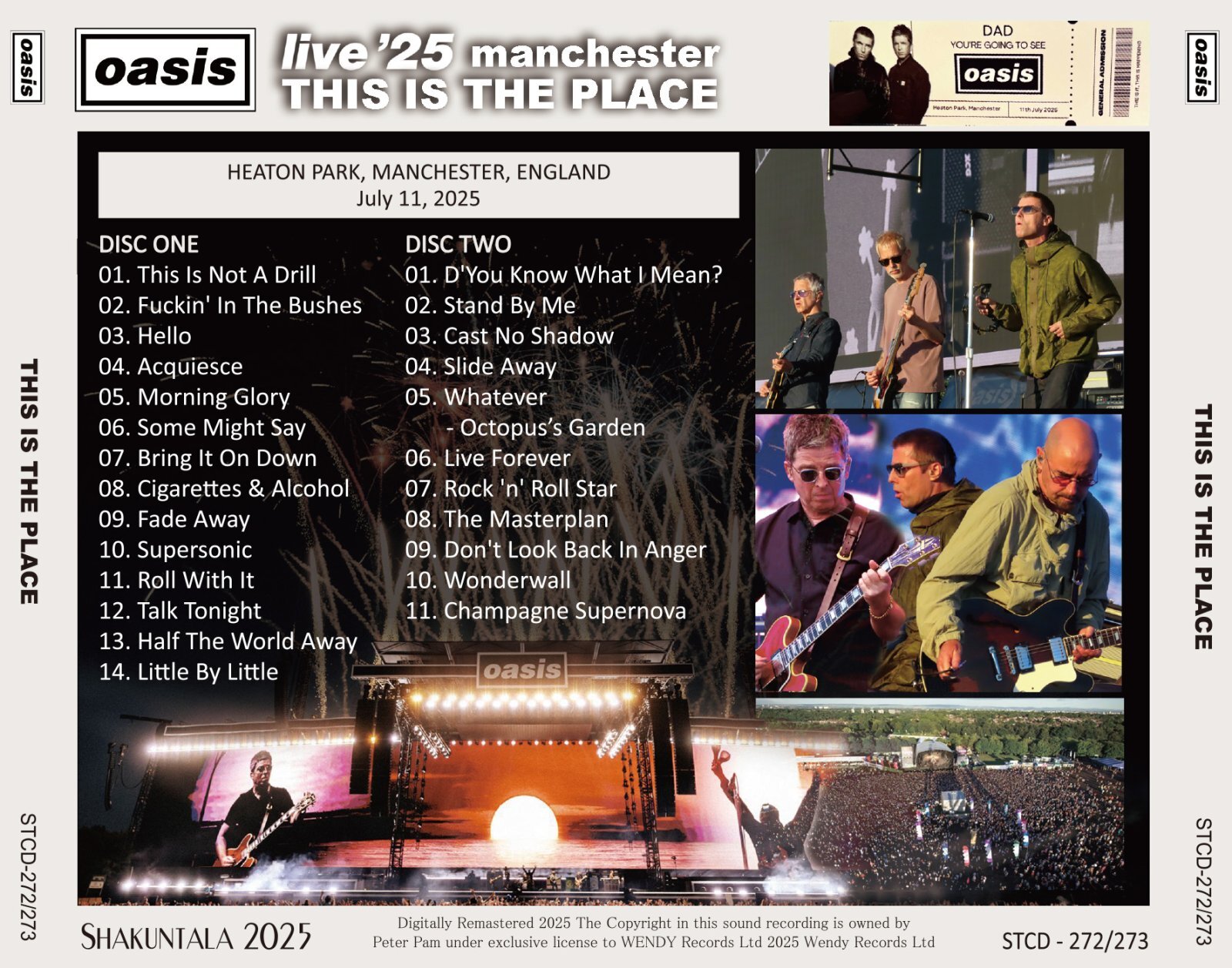 OASISマンチェスター会場限定ポスターManchesterオアシス OASISマンチェスター会場限定ポスターManchesterオアシス - メルカリ
