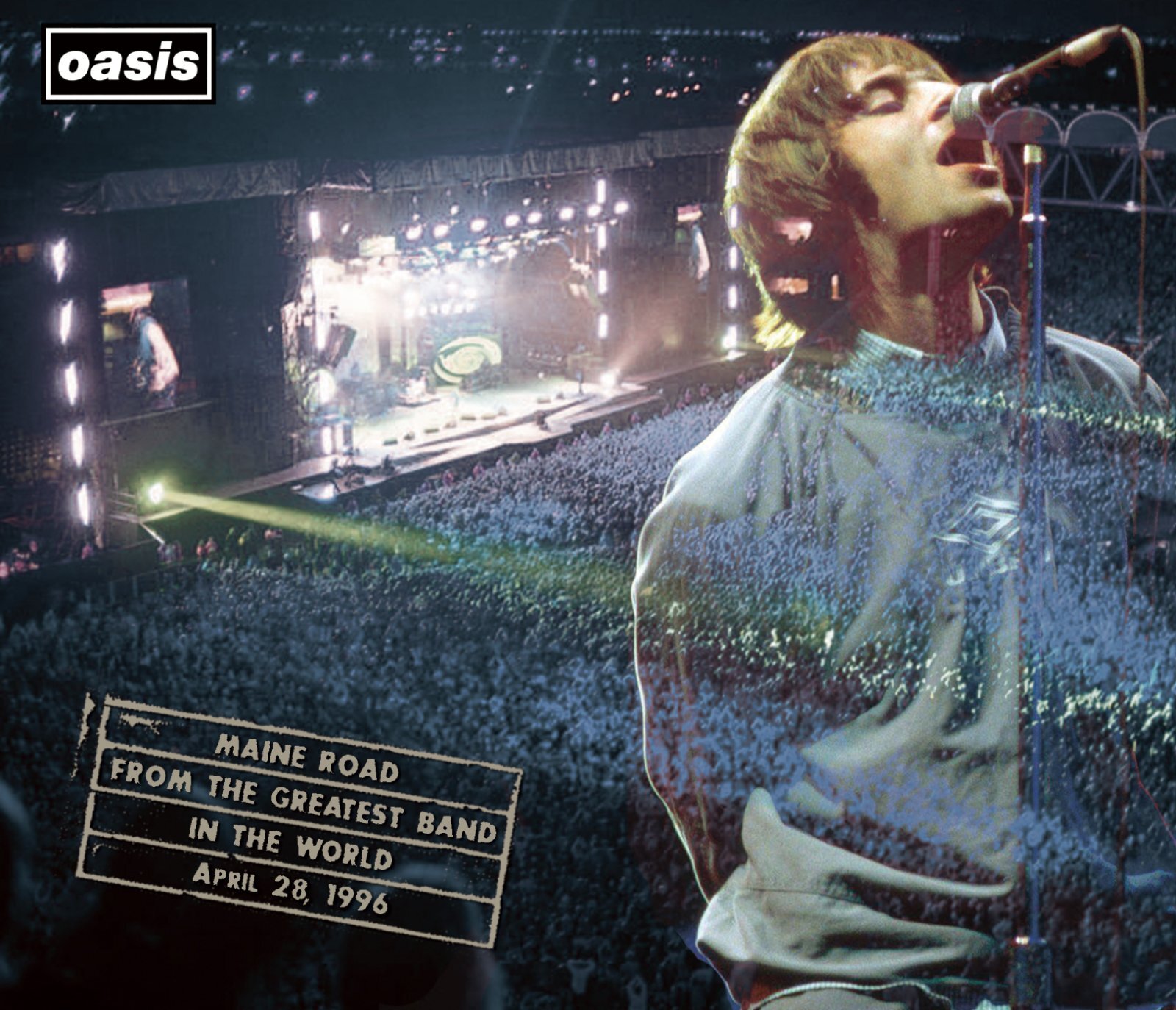 OASIS 1996 MAINE ROAD 4CD+2DVD with TOUR PROGRAM - BOARDWALK